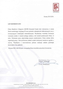 FA Referencje Instalacje teletechniczne