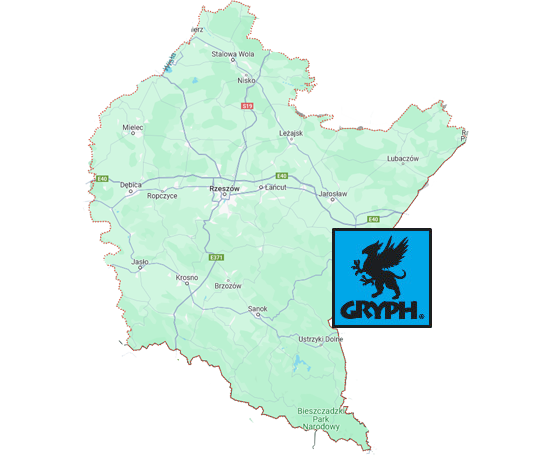 Serwis klimatyzacji - Podkarpackie - mapa